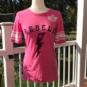 Vintage Pink Victoria’s Secret Varsity Tee